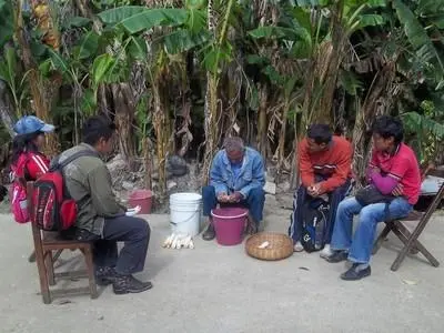 Narración de cuento oral, Rosario Bawitz.